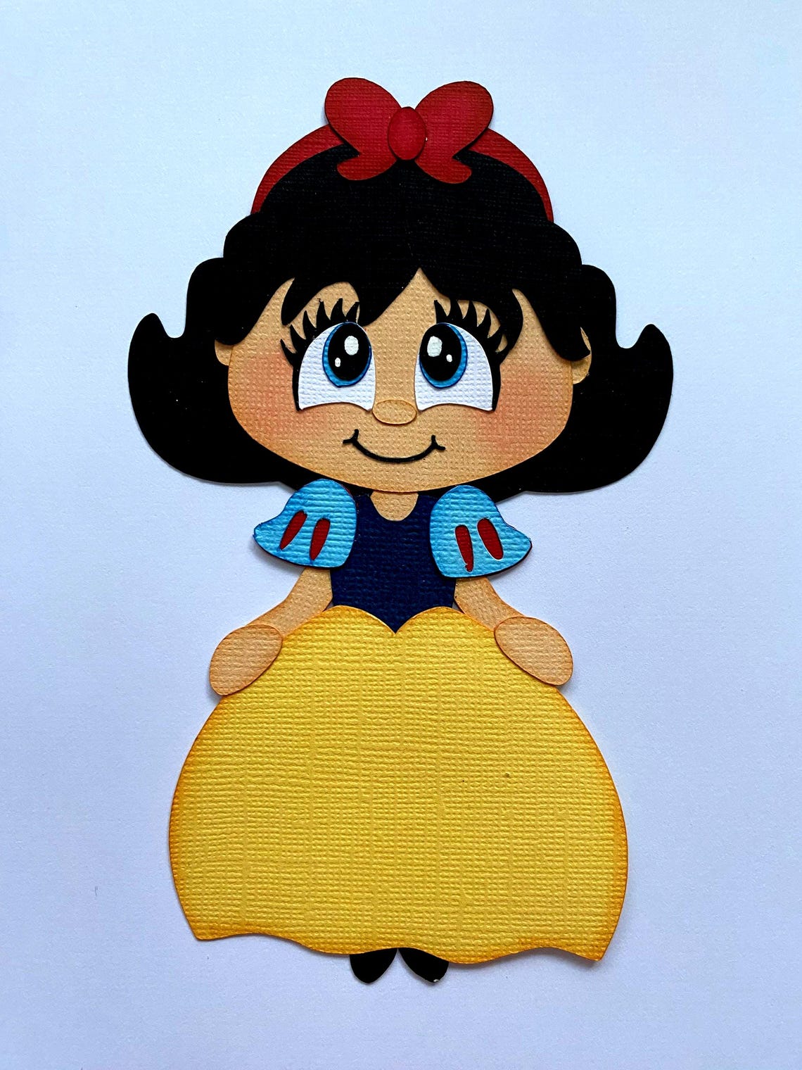 Princess Paper Piecing Die Cut Scrapbook Embellishment - Etsy