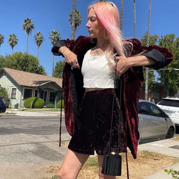 Crushed velvet sport coat best sale