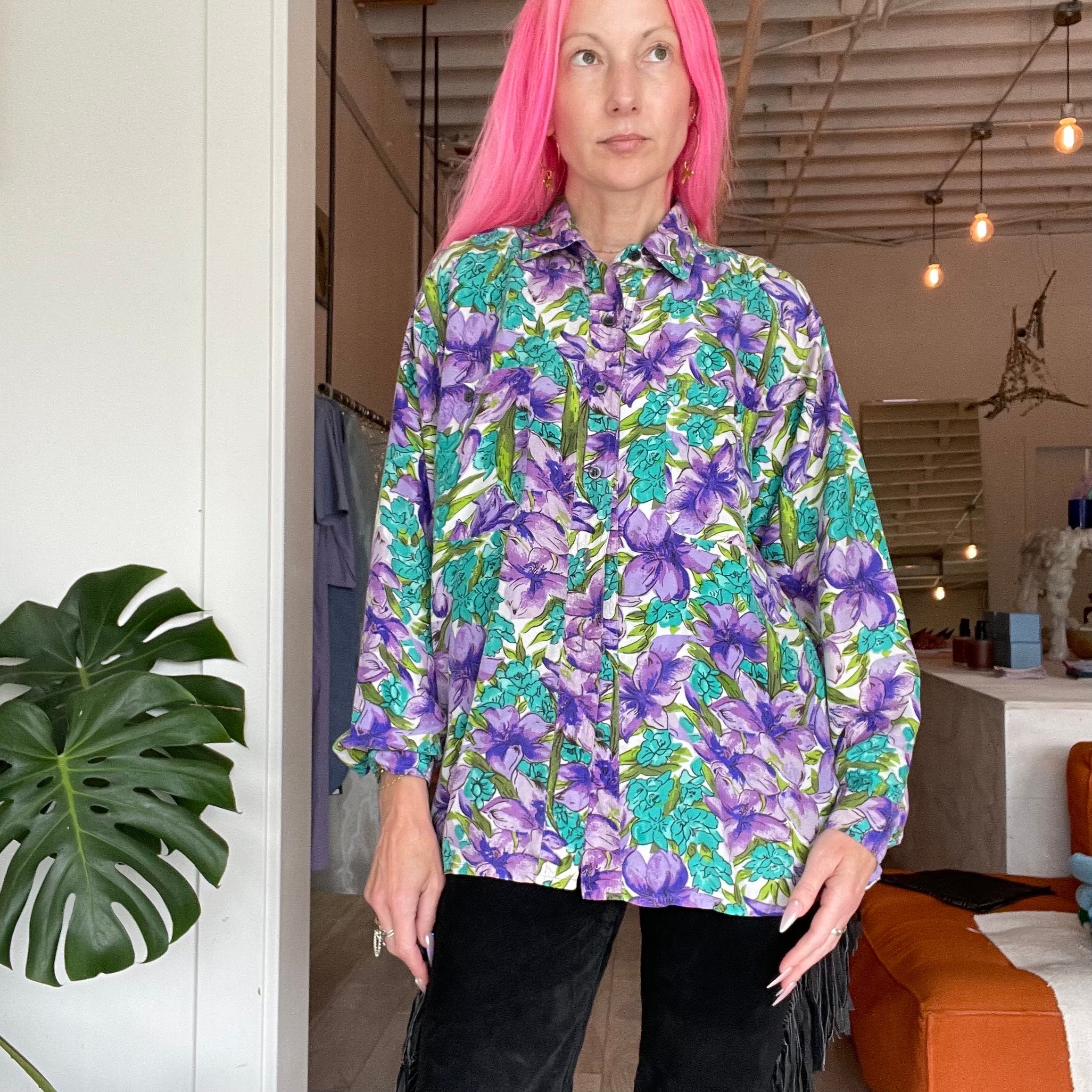 トップス 80s Plantation deformation silk shirt トップス 80s Plantation deformation silk shirt Issey miyake