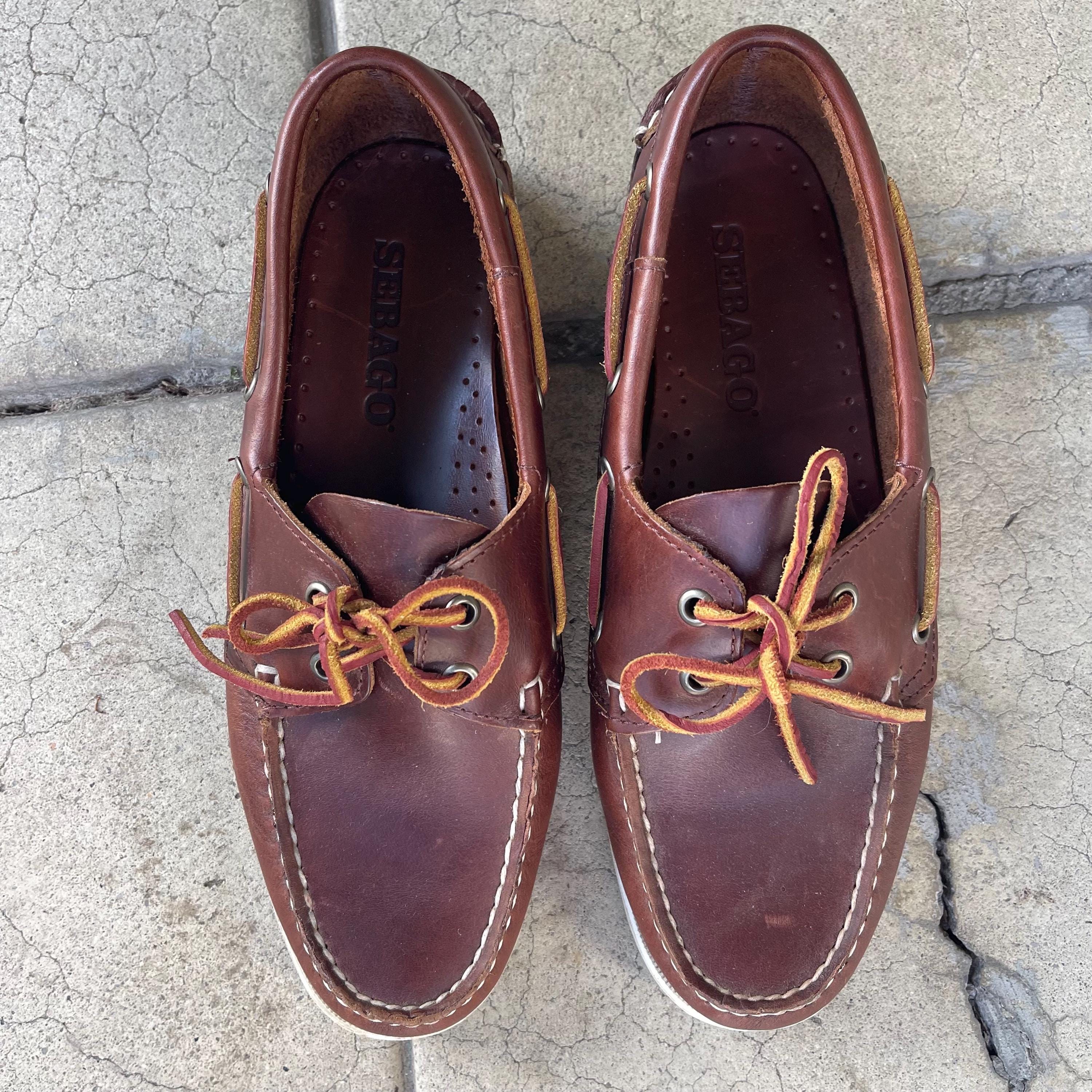 Leather Loafers Vtg - Etsy