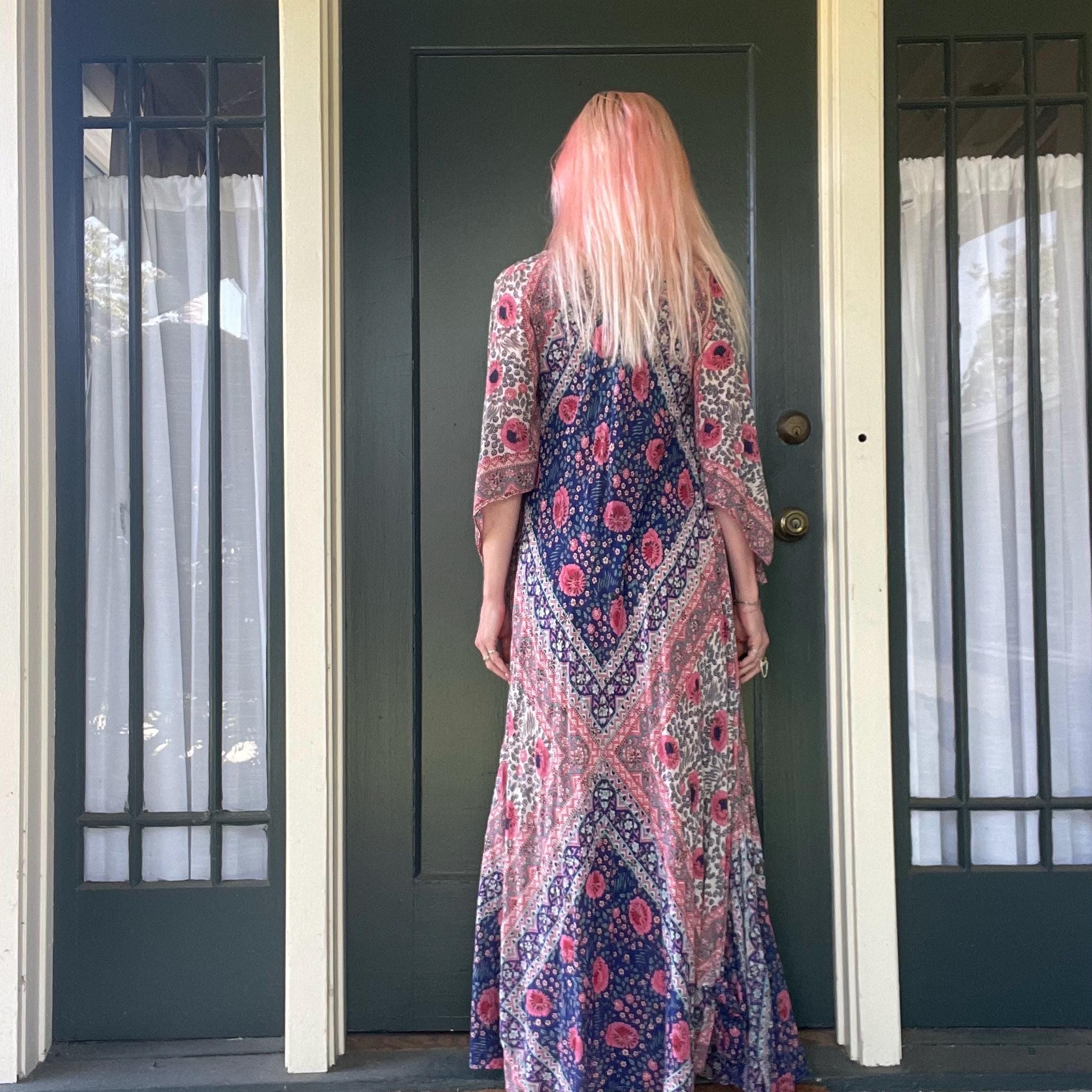 Kaftan 70s Boho Dresses Bohemian Adini Maxi Dresses Apollo 70s - Main Image