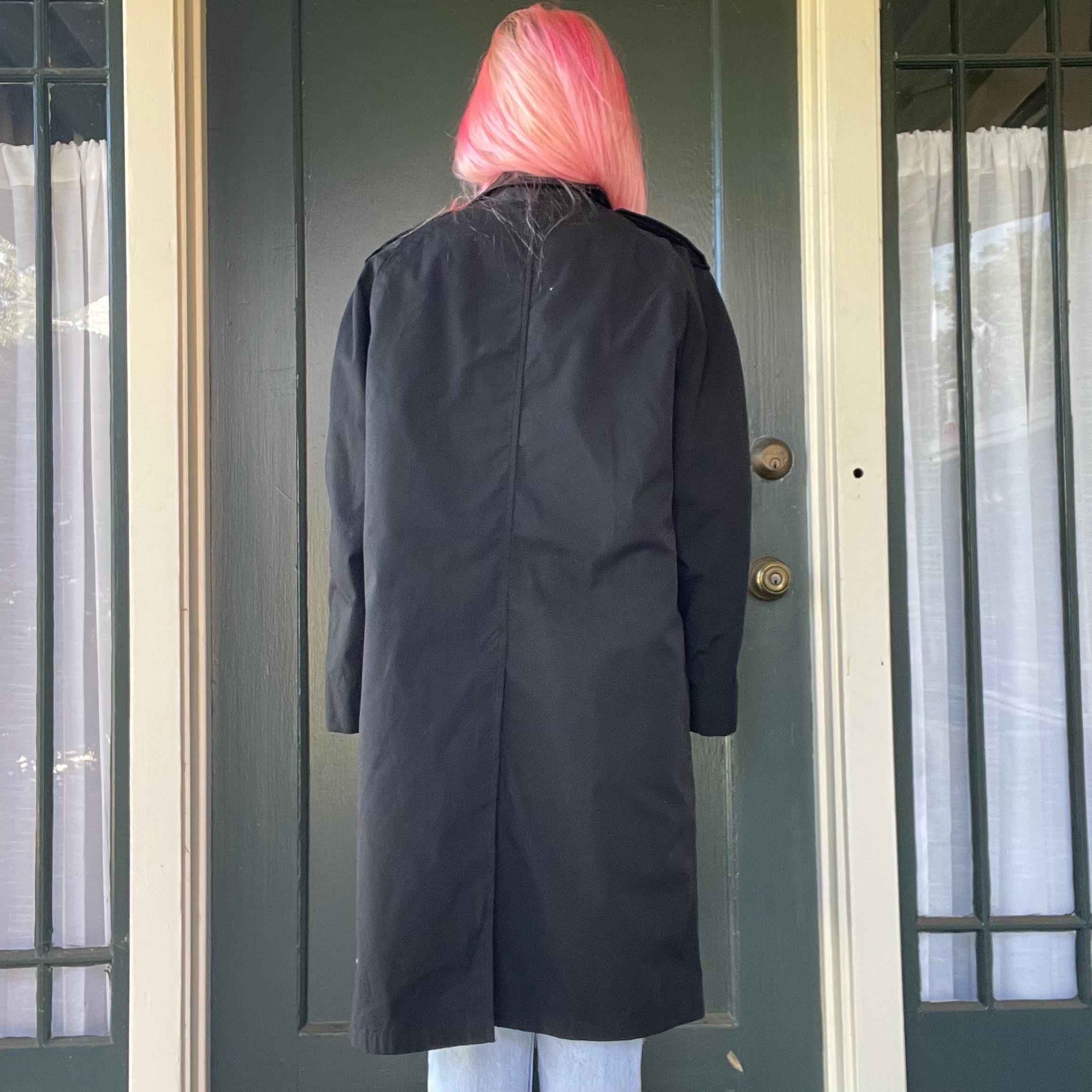 ジャケット・アウター vintage military rain long coat 70s Vintage Military Trench Rain Coat, 1970s - Etsy