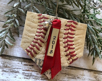 baseball leather baseball seams christmas ornament 2018 home plate personalized hand stamped baseball ornament - Baseball Christmas Ornaments baseball leather baseball seams christmas ornament 2018 home plate personalized hand stamped baseball ornament - Baseball Christmas Ornaments