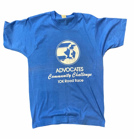 Vintage 80s running Framingham t-shirt screen star