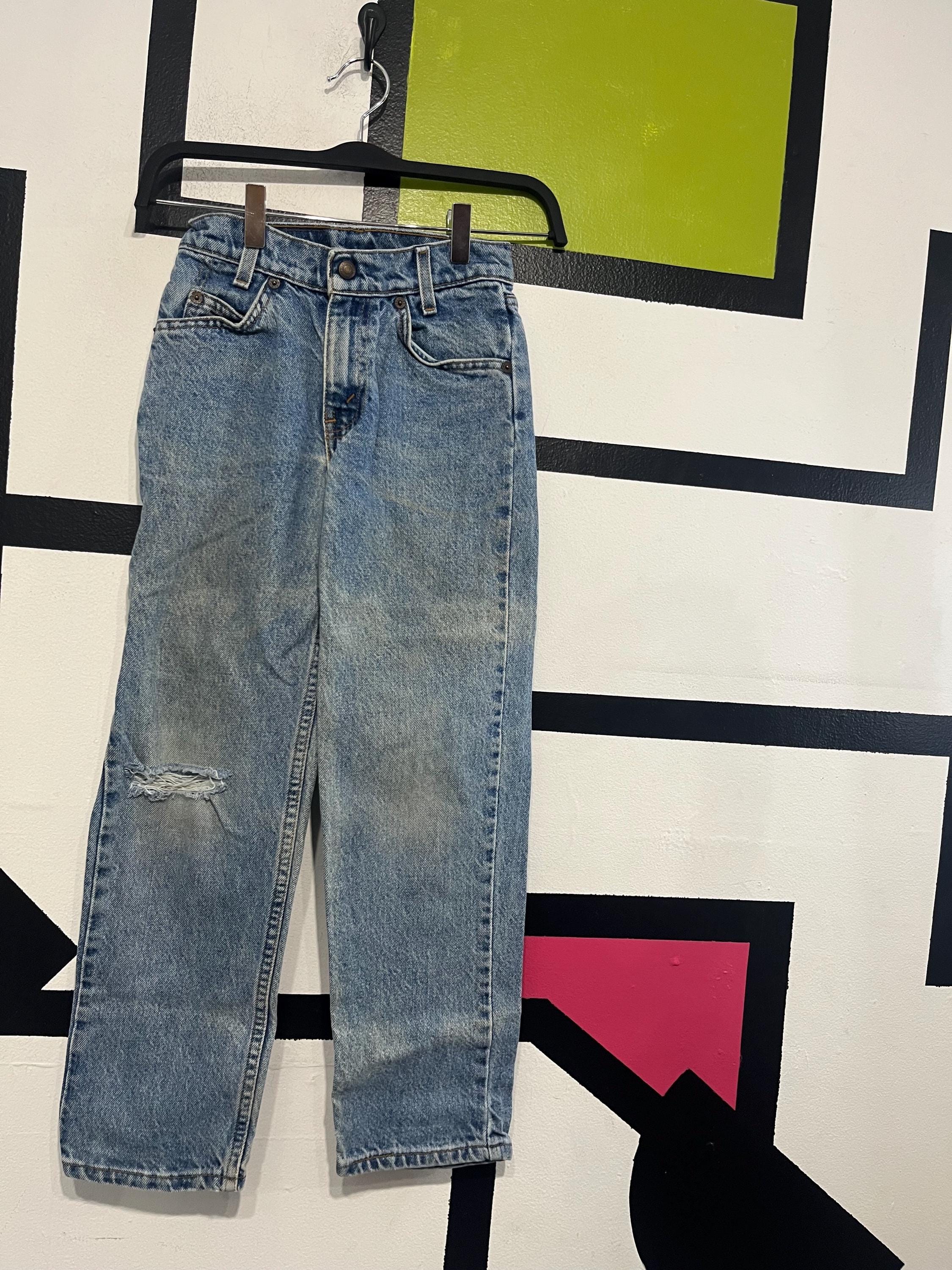 Vintage 90s Kids Levi's 550 Jeans - Etsy