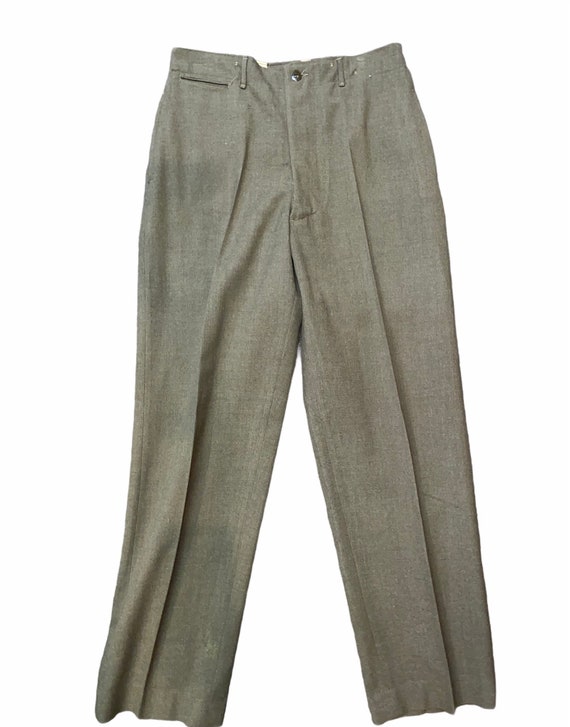 Vintage WWII 40s Wool Military trousers
