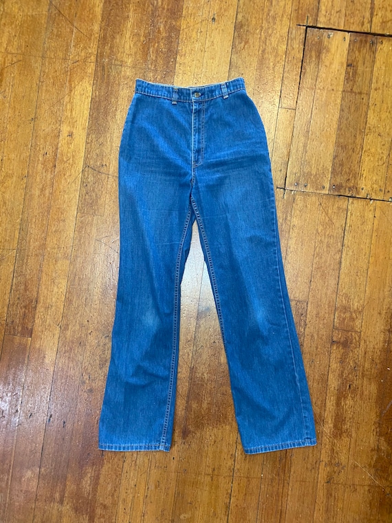 Vintage dark wash highwaisted 70s Levis jeans