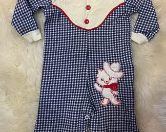Vintage 70s/80s infant western style romper