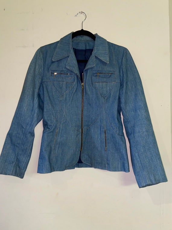 Vintage 50-60s Post time denim jacket