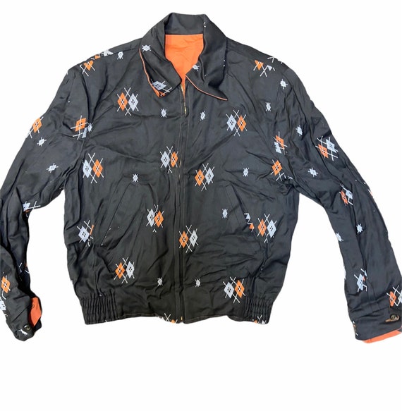 Vintage 50’s rikki rockabilly reversible men’s jac