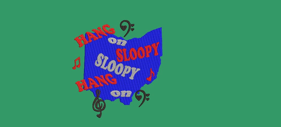 Ohio State Machine Embroidery Design - Etsy