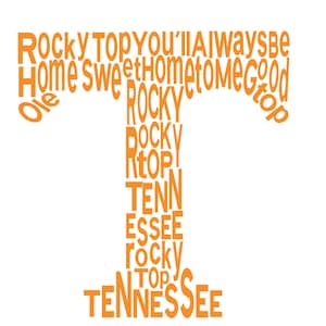 Rocky Top SVG Schnitt Design