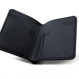 Cartera de cuero cosida a mano VERFUL, billetera para hombre, idea de regalo, billetera vegetal, cuero curtido vegetal, billetera personalizada