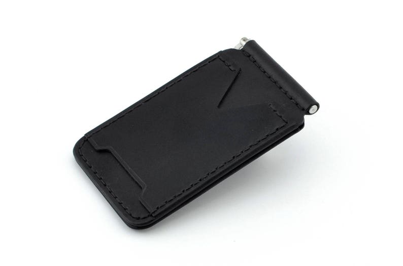 Joy Money Clip Wallet Personalized Wallet Minimalist Wallet Etsy - image 0