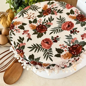 Mauve Florals Mixer Cover