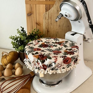 Mauve Florals Mixer Cover