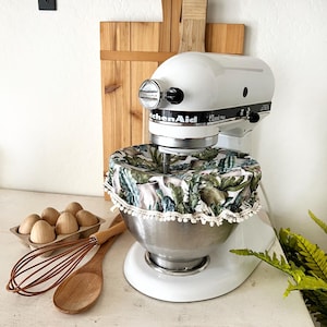 Succulents Mixer Cover, Kitchenaid Cover, Bowl Cover, Mixer Bowl Cover, Kitchenaid Mixer Cover, Hostess Gift for her,