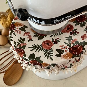 Mauve Florals Mixer Cover