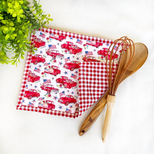 Casserole Hot pad, Oversized Quilted, Hot Pad, Large Trivet, Reversible Kitchen Hot Pad, Gift for Mom,