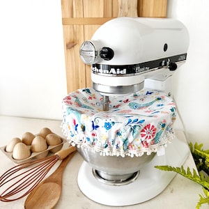 Pioneer Woman Mixer Cover, KitchenAid Cover, Bowl Cover, Mixer Bowl Cover, KitchenAid Mixer, Hostess Gift for Her,