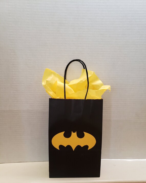 DC Comic's Batman Gift Bags Etsy