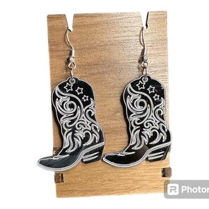 Cowboy Stiefel Ohrringe