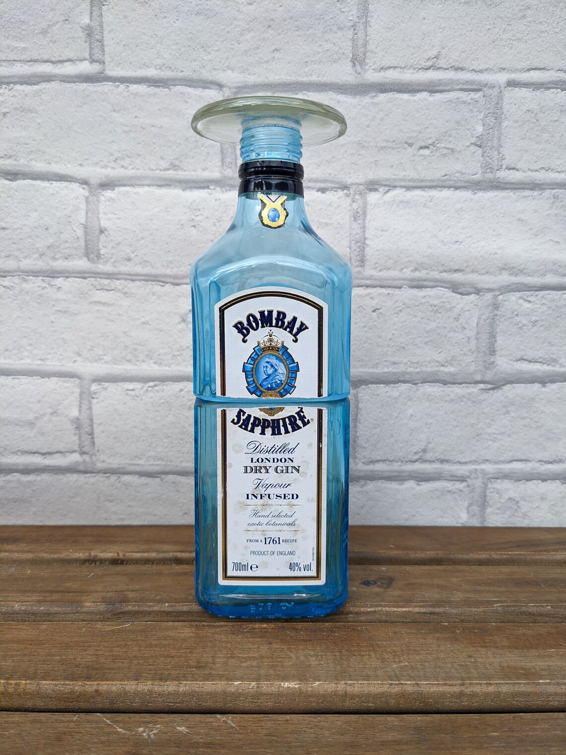 Bombay Sapphire Gin Glasses Birthday Gift for Gin Lover Home Etsy UK
