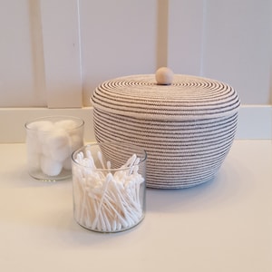 Rope Pot with Lid