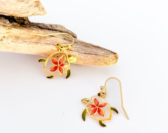 Turtle Hues Earrings