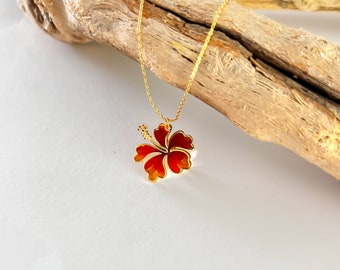 Hibiscus Hues Necklace