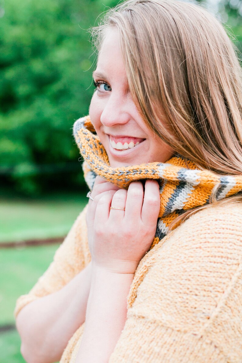 On Your Radar Cowl Knitting PATTERN Digital PDF download image 8