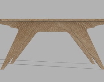 Mid Century Modern Coffee Table Leg Template SPIDER LEG - files only ai svg pdf - zip file