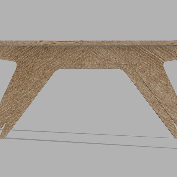 Mid Century Modern Coffee Table Leg Template SPIDER LEG - fichiers uniquement ai svg pdf - fichier zip