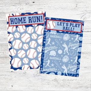 Baseball-Cookie-Karten. Sofortiger digitaler Download. Baseball, Home Run, Sport-Kekskarten & Keksverpackungen in 2 Designs.