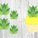 PRINTABLE Pineapple Tops Cupcake Toppers. Cupcake Toppers for | Etsy