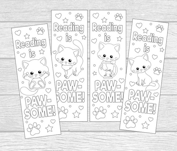 Free Printable Bookmarks to Color - That Kids' Craft Site