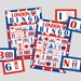 Printable London Bingo Game. 12 Card London England Bingo Game Set for ...