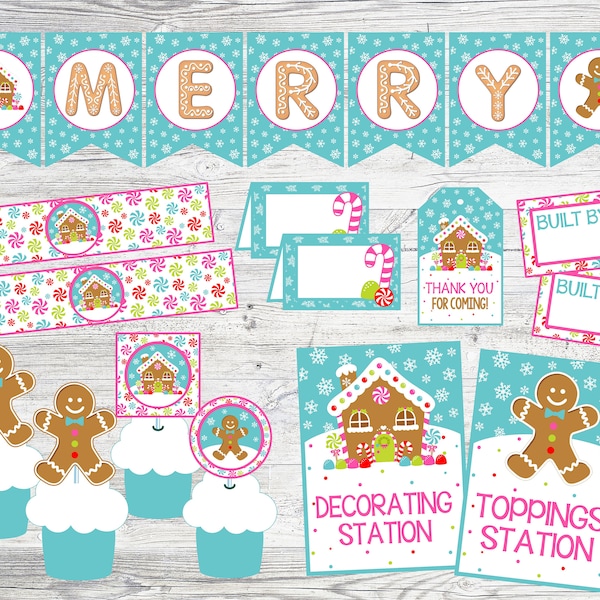 Gingerbread Decorations - Etsy
