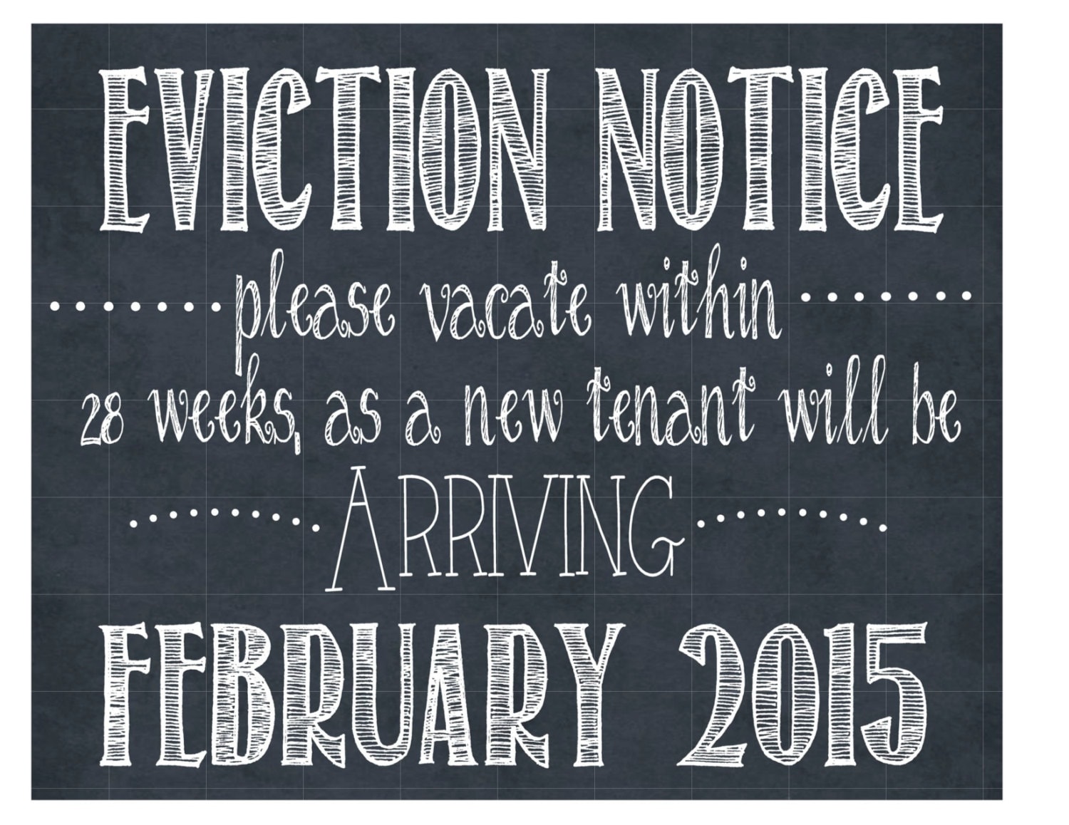 eviction notice pregnancy announcement sign personalized etsy uk
