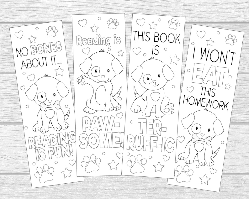 Ten Printable Bookmark Coloring Pages To Inspire Your Kids To Read 