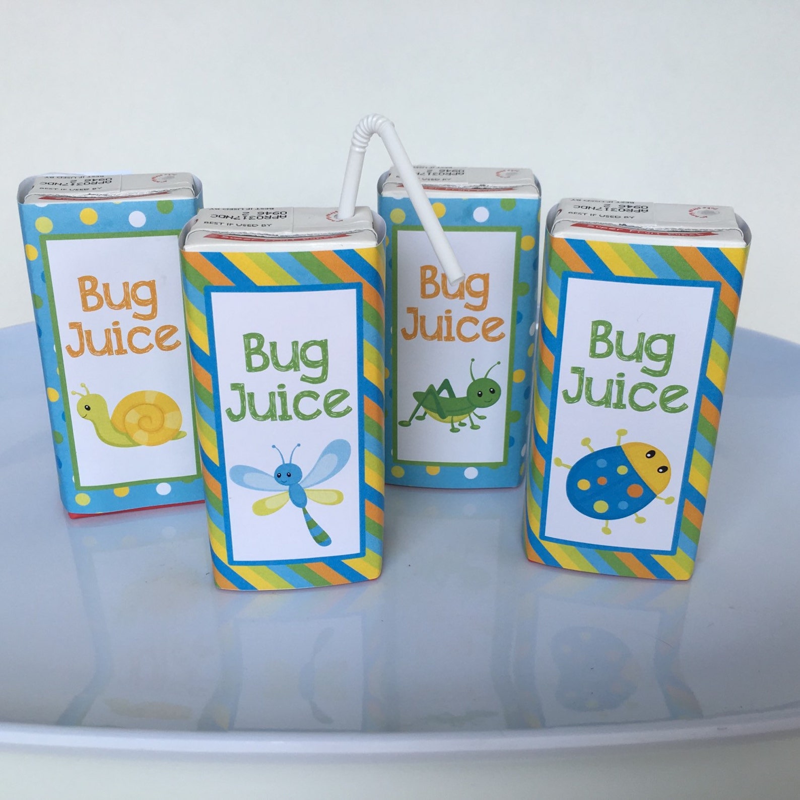 Bug Juice Juice Box Labels. Instant Digital Download. Fun for Etsy
