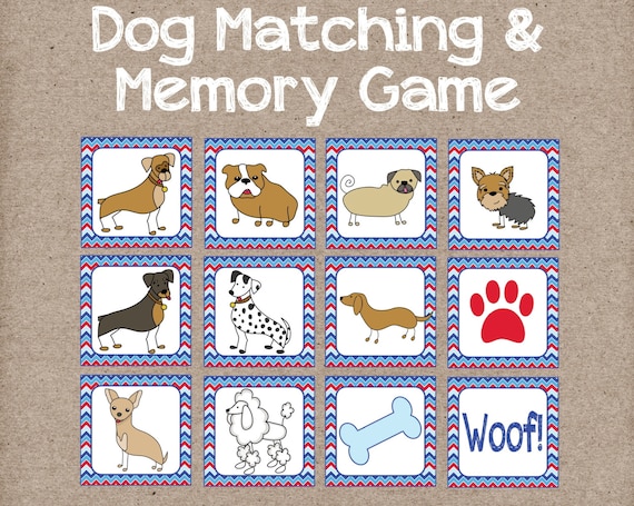 Juego de memoria y combinación de Gran juego para niños pequeños y  Descarga digital