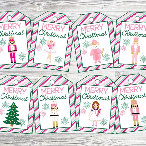Christmas Tags Printable - Etsy