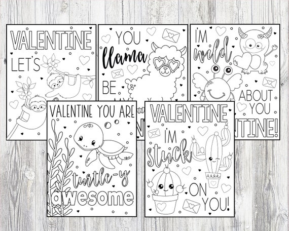 Printable Valentine's Day Coloring Pages For Kids Or