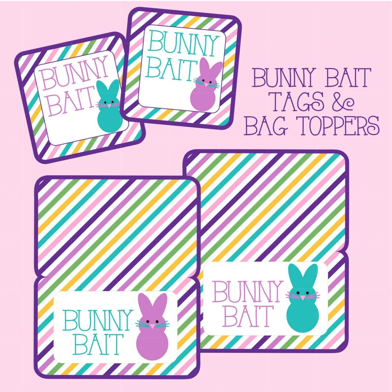 Bunny Bait Printable Tag Web Free Printable Bunny Bait Tag.