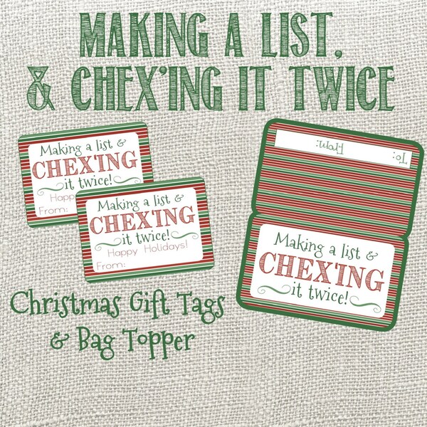 Chex Mix Tags - Etsy