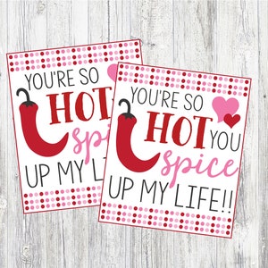 Pittige Valentijnsdag Hang Tags. Je bent zo heet dat je mijn leven een boost geeft. Directe digitale downloadbestanden.