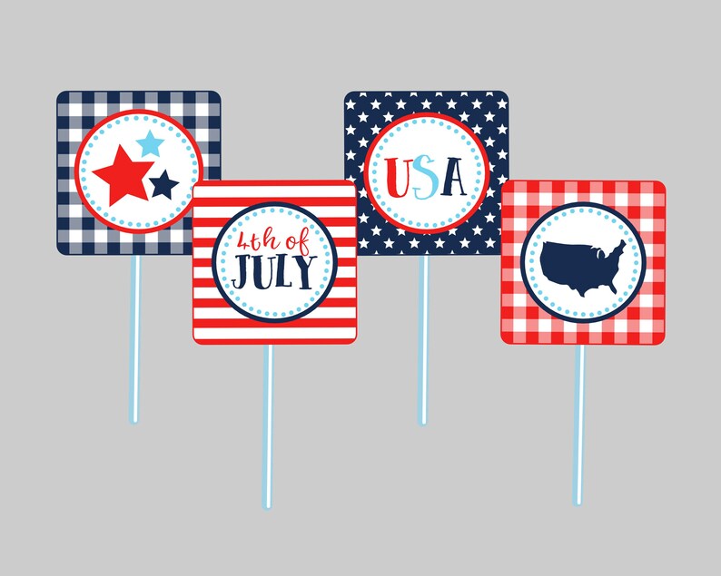 fourth of july page toppers