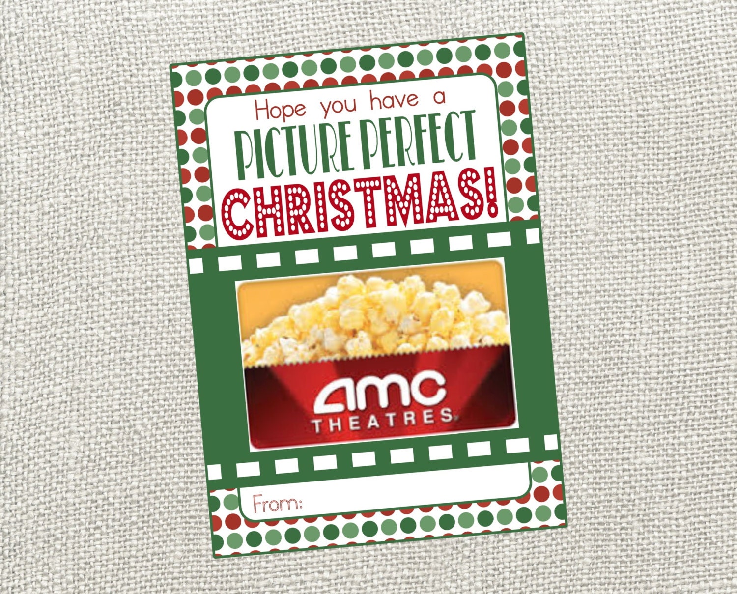 Picture Perfect Christmas Card. Perfect Card For Movie Gift - Etsy