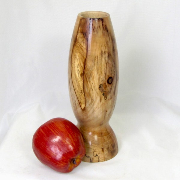 Wood Turned Vase Etsy